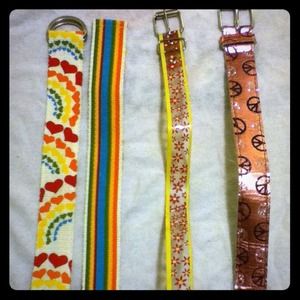 Bundle!!!!!!! Little Girl's Belts😃