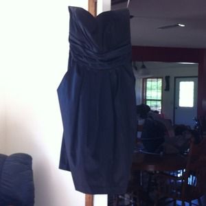 Strapless black party dress!