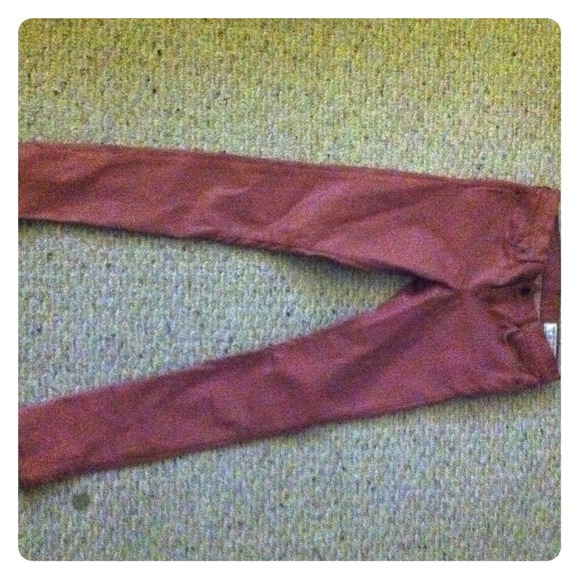 All Saints Wax-Coated denim.