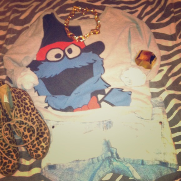 RESERVED!Cookie Monster sweater