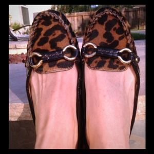 J CREW driving moccasins size 8 used once.