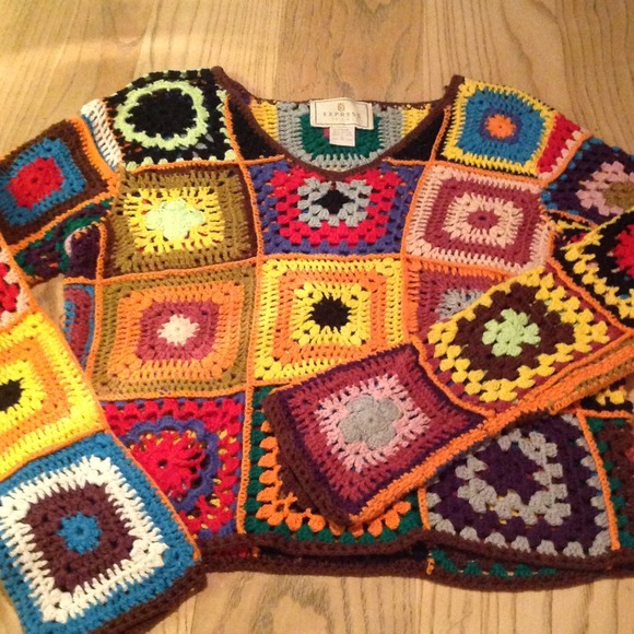 Crochet sweater