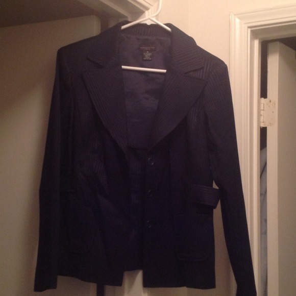 Business pin striped jacket size 10