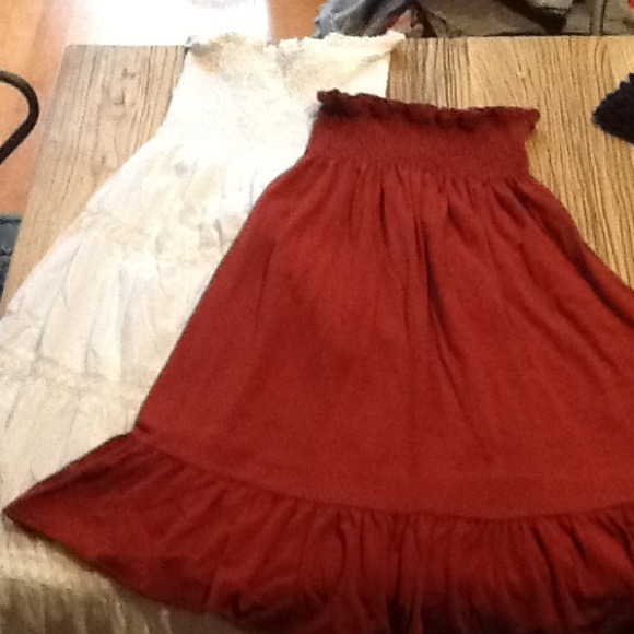 Bundled band top dresses and express cardigan