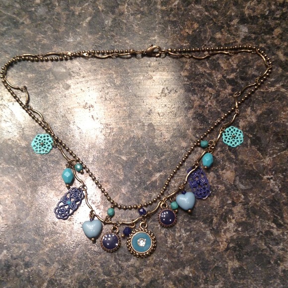 Pretty blue necklace