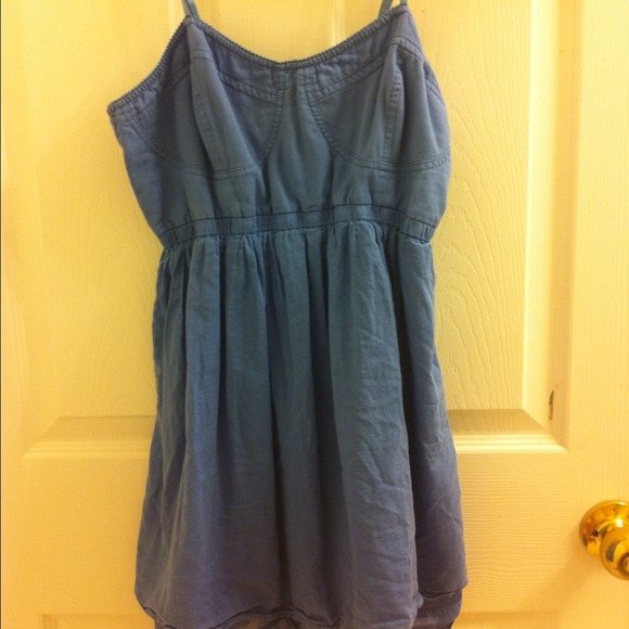 Blue dress