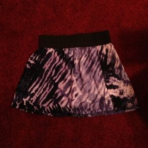 Blue and white skirt!