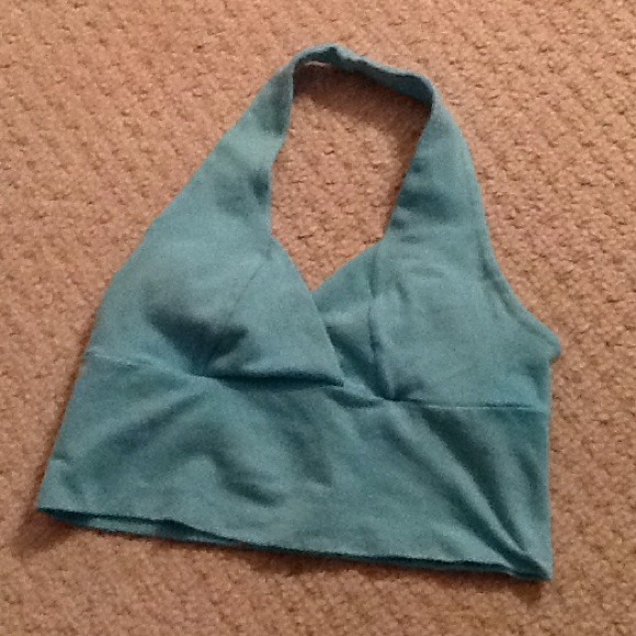 Beautiful Blue Halter Top - Picture 1 of 3