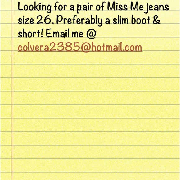 Miss Me jeans