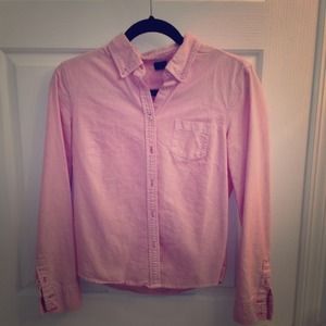 ❌SOLD❌ Pink and white button down