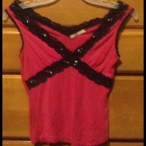 Forever 21 Sparkle Trimmed Cami - Picture 1 of 1