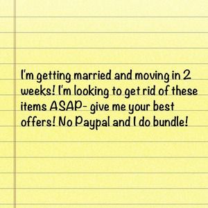 Give me your best offers!!