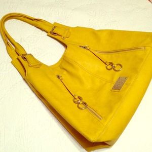 Preloved Nine West mustard bag