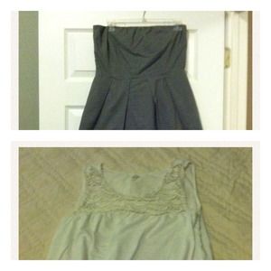 Bundle: jcrew dress & loft tank