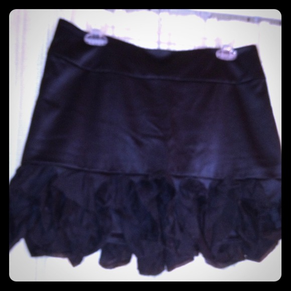 Express black skirt