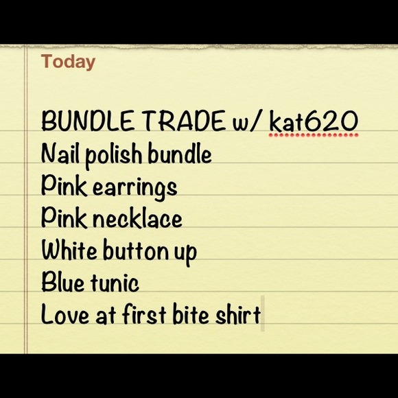 BUNDLE TRADE for kat620❤