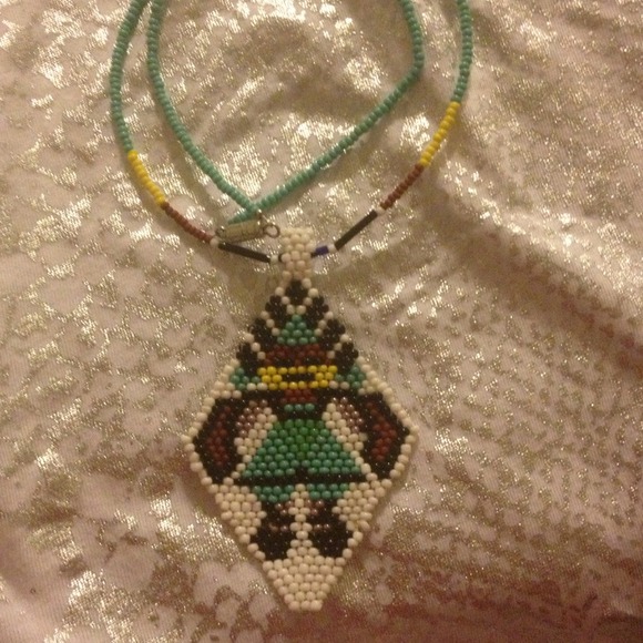 Handmade seed bead nacklace