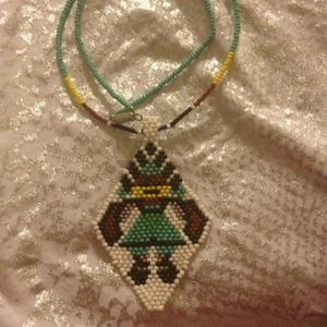 Handmade seed bead nacklace