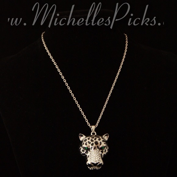 Jaguar Pendant Necklace - Picture 1 of 1