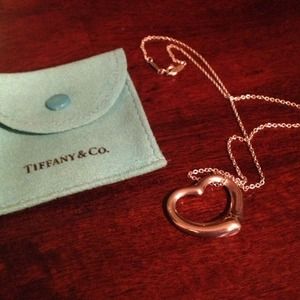 Tiffany & Co. Heart Pennant Necklace