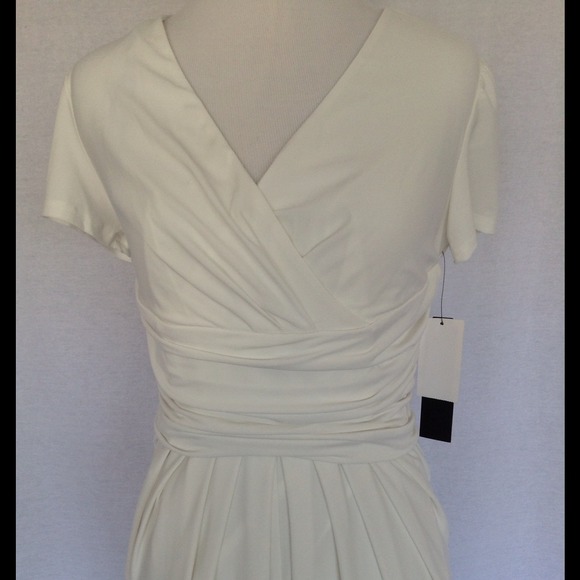 ❤SOLD IN A BUNDLE❤Ivory  dress by MISS SIXTY - Picture 3 of 4