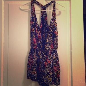 Black romper with different colors ✨✨Reserved✨✨