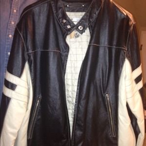 Wilson leather bike jacket