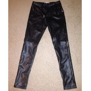 Michael Kors Faux Leather Tights