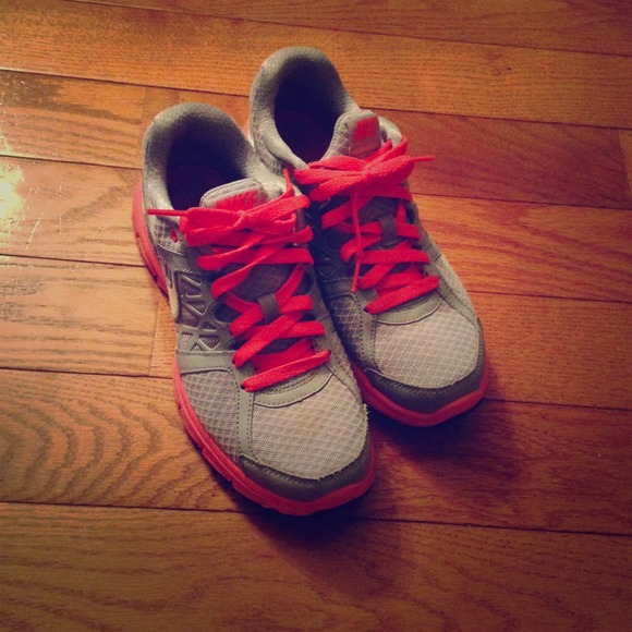 Nike sneakers.