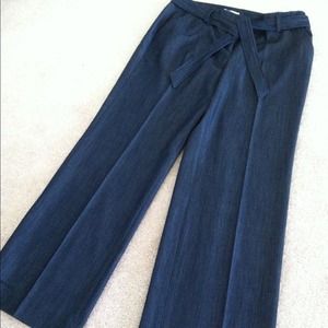 Calvin Klein dark denim slacks