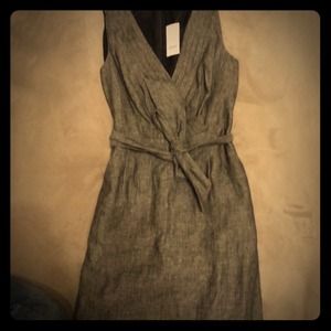 Dress with tie