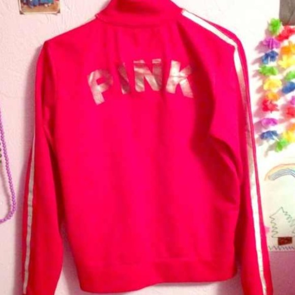 ❌Traded❌ Red VS Track Zip Up Jacket