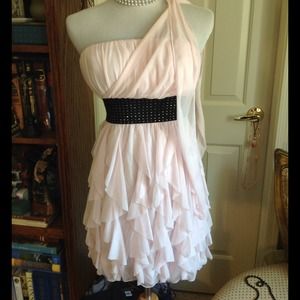 ✂️price cut $10✂️ 🌸Light pink chiffon dress