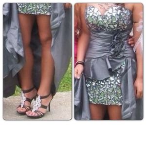 Alyce prom dress and Deb shoes