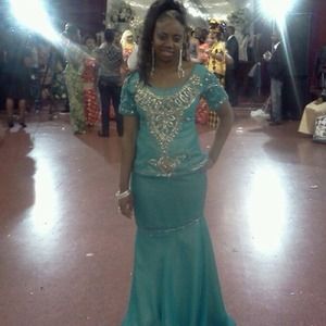 Class African dress.