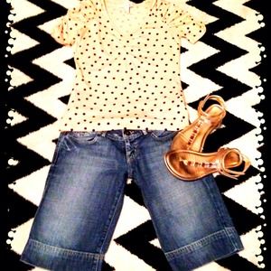 💲✂Guess cropped capri jeans