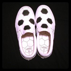 Limited edition Vans slip ons