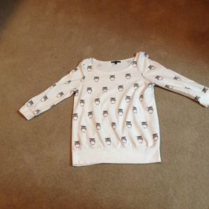Urban outfiters owl sweater.
