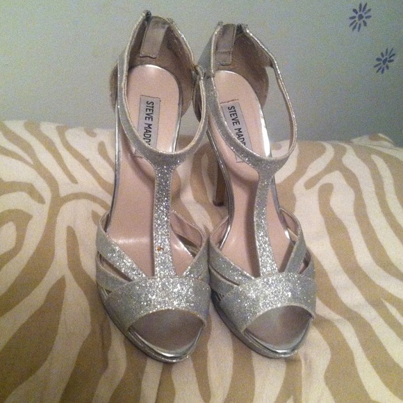 Steve Madden sparkling heels