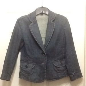 Express denim blazer, size small