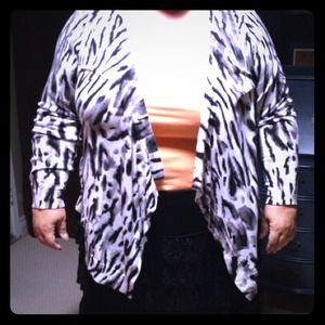 Plus size cardigan