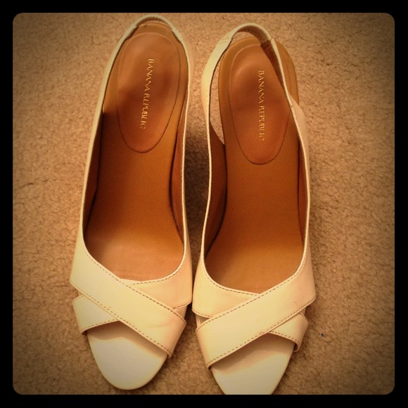 Reserved for  JMCME Cream colored shoes