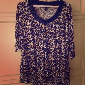 ❌BUNDLE❌ cheetah print top and flirt capris