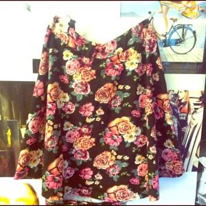 Floral highwaisted skirt