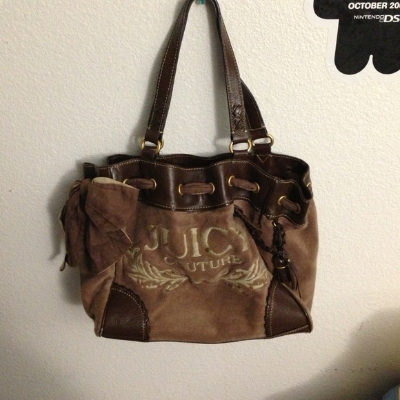 Authentic Juicy Couture Handbag in brown