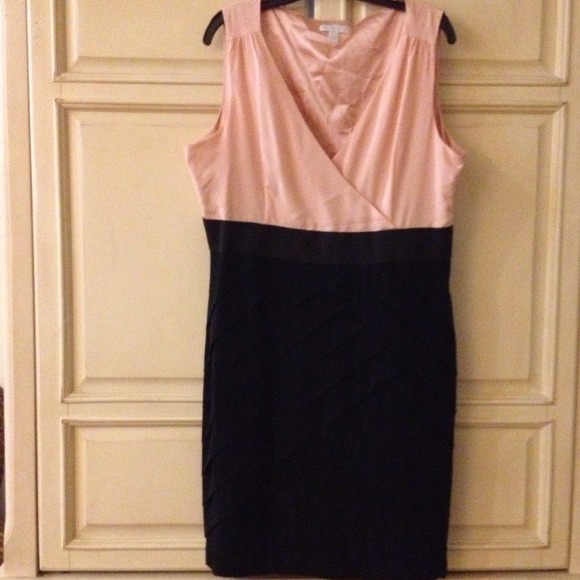 REDUCED!!!! Beautiful Pink and black dress NWOT