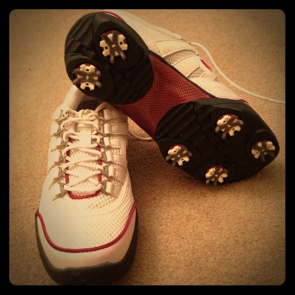 Bundle- 2 pairs Crocs golf shoes, 1 pair converse