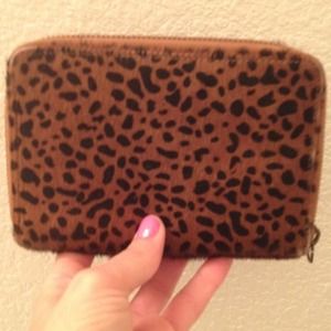 Leopard wallet