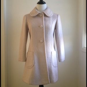 TopShop lilac pea coat