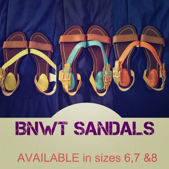 BRAND NEW WITH TAGS SANDALS.